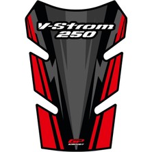 GP Kompozit Suzuki V-Strom 250 2017-2020 Uyumlu Tank Pad Kırmızı