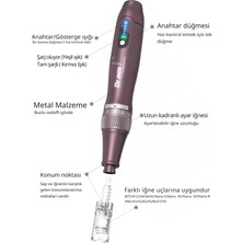 Dr Pen Ultima A10 Kablosuz Dermapen-Kalıcı Makyaj-Bbglow-Fondöten-Dermaroller-Cilt Bakım