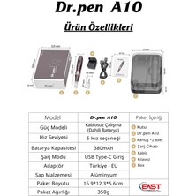 Dr Pen Ultima A10 Kablosuz Dermapen-Kalıcı Makyaj-Bbglow-Fondöten-Dermaroller-Cilt Bakım