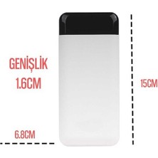 Hiqonic 10.000 Mah Şarj Göstergeli Dahili Çoklu Kablolu Powerbank