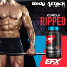 efx sports kre alkalyn ph correct kreatin creatine ripped the strong cutting formula 120 kapsul