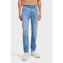 Boss Streç Normal Bel Slim Fit Jeans Erkek Kot Pantolon 50521001 453