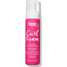 Umberto Giannini Curl Foam Anti Frizz Kabarma Karşıtı Şekillendirme Köpüğü 200 ml