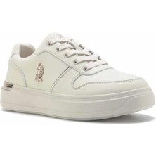U.S. Polo Assn. Alka 4fx Kadın Sneaker Ayakkabı 101532313BEJ