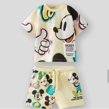 Lolipop Kids Store Mickey Mause Unisex Tişört Şort Takım