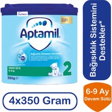 Aptamil Devam Sütü 2 Numara 350 gr 4 Lü Paket