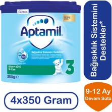 Aptamil Devam Sütü 3 Numara 350 gr 4 Lü Paket