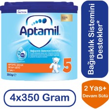 Aptamil Devam Sütü 5 Numara 350 gr 4 Lü Paket