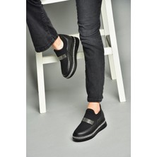 Fox Shoes S602006104 Siyah Kumaş Spor Ayakkabı Sneakers