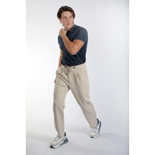 Lee Cooper Disel Erkek Örme Eşofmant Alt Bej