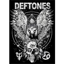 Ekart Ahşap Mdf Puzzle Yapboz Deftones 255 Parça 35*50 cm