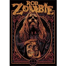 Ekart Ahşap Mdf Puzzle Yapboz Rob Zombie Kart 255 Parça 35*50 cm