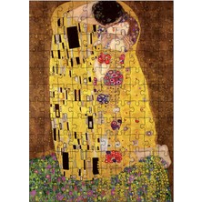 Ekart Ahşap Mdf Puzzle Yapboz Klimt Öpücük 120 Parça 25*35 cm