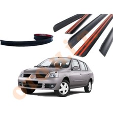 Renault Clio Sedan Uyumlu Bagaj Üstü Spoiler Mat Siyah