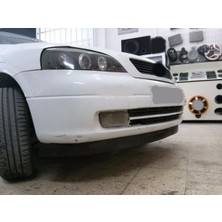 Oto h.i.t. Opel Astra G Uyumlu Body Kit Ön Tampon Eki Kırılmaz Yumuşak Lip Mat Siyah