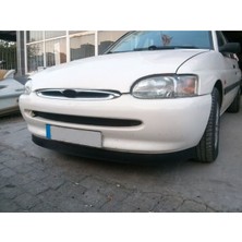 Oto h.i.t. Ford Escort Uyumlu Body Kit Ön Tampon Eki Kırılmaz Yumuşak Lip Mat Siyah