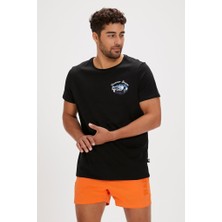 Bad Bear Dustın T-Shırt Nıght Erkek Tişört Siyah S-Xxl