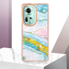 SZY Mall Oppo Oppo 11 Için Kılıf 5g Yumuşak Tampon Ince Tpu Koruma Mermer Desen (Yurt Dışından)