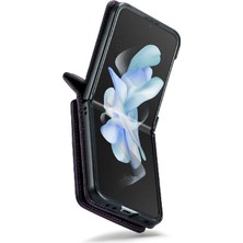 SZY Mall Samsung Galaxy Z Flip 4 5g Kickstand Slim Case Pu Için Caseme Cüzdan Kılıf (Yurt Dışından)