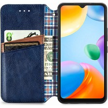 SZY Mall Xıaomı Redmi 10C Flip Kapak Cüzdan Fonksiyonu Moda Tasarım Kılıf (Yurt Dışından)