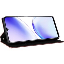 SZY Mall Realme C53 4g Pu Deri Cüzdan Kart Yuvaları Tutucu 3D Desen (Yurt Dışından)