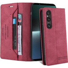 SZY Mall Sony Xperia 1V Premium Deri Iki Kart Yuvaları Premium Deri (Yurt Dışından)