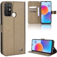 SZY Mall Zte Blade Case Manyetik Cüzdan Kapak Kart Tutucu Kickstand Için Kılıf (Yurt Dışından)