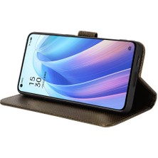 SZY Mall Oppo Oppo 7 Pro 5g Için Kickstand Kart Tutucu Kapak Manyetik Cüzdan (Yurt Dışından)