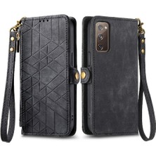 SZY Mall Samsung Galaxy S20 Fe 5g Için Flip Case Basit Iş Kapak Deri (Yurt Dışından)