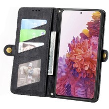 SZY Mall Samsung Galaxy S20 Fe 5g Için Flip Case Basit Iş Kapak Deri (Yurt Dışından)