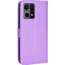 SZY Mall Oppo Oppo 7 4g Kickstand Manyetik Cüzdan Kapak Kart Tutucu Için Kılıf (Yurt Dışından)