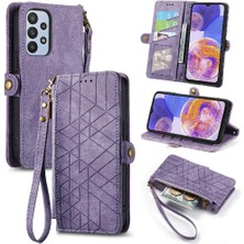 SZY Mall Samsung Galaxy A23 5g Için Flip Case Basit Iş Darbeye Deri (Yurt Dışından)