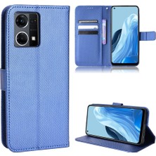 SZY Mall Oppo Oppo 7 4g Kickstand Manyetik Cüzdan Kapak Kart Tutucu Için Kılıf (Yurt Dışından)