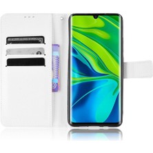 SZY Mall Xiaomi Not 10/10 Pro Manyetik Cüzdan Kapak Kart Tutucu Kickstand (Yurt Dışından)