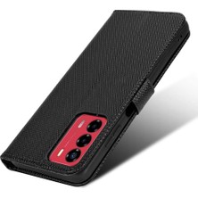 SZY Mall Zte Blade V40 Vita Kickstand Manyetik Cüzdan Kart Tutucu Kapak (Yurt Dışından)