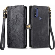 SZY Mall Motorola Moto G Için Flip Case Saf Kapak Kılıf Cüzdan Basit (Yurt Dışından)