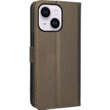 BDT Boutique IPhone 13 Için Kılıf Mini Manyetik Cüzdan Kapak Kickstand Kart Tutucu (Yurt Dışından)