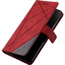 SZY Mall Motorola Moto G84 5g Manyetik Kart Tutucu Kickstand Pu Deri Kılıf (Yurt Dışından)