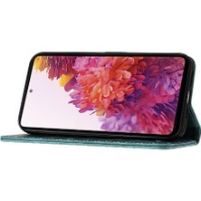 SZY Mall Samsung Galaxy S20 Fe Flip Folio Kart Cep Cüzdan Kılıf Kedi (Yurt Dışından)