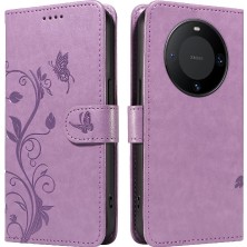 SZY Mall Huawei Mate 60 Pro Artı ve Kart Yuvası Cüzdan Telefon Kılıfı Için Flip Case (Yurt Dışından)