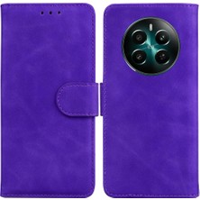 SZY Mall Realme 12 Artı Premium Pu Deri Manyetik Kart Yuvası Standı Için Flip Case (Yurt Dışından)