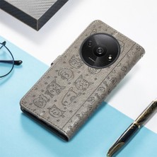 BDT Boutique Xiaomi Redmi A3 Darbeye Kapak Kapak Için Kılıf Kısa Kayış Deri Kılıf (Yurt Dışından)