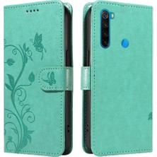 BDT Boutique Xiaomi Redmi Için Not 8t Cüzdan Telefon Kılıfı Kabartmalı Kelebek Yüksek (Yurt Dışından)