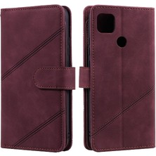 BDT Boutique Xiaomi Poco C3 Bileklik Cüzdan Flip Için Kılıf Folio Manyetik Pu Deri (Yurt Dışından)