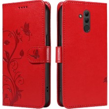 BDT Boutique Huawei Mate 20 Lite Için Flip Case ve Kart Yuvası Cüzdan Telefon Kılıfı ile (Yurt Dışından)