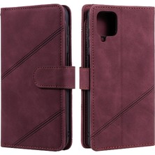 BDT Boutique Samsung Galaxy A12/M12 Pu Deri Cüzdan Flip Folio Manyetik Kart (Yurt Dışından)