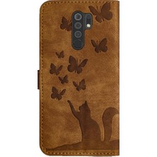 BDT Boutique Xiaomi Redmi Not 8 Pro Için Kılıf Tutucu Kapak Çevirin Folio Cüzdan Kılıf (Yurt Dışından)