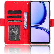 BDT Boutique Realme C53 4g Manyetik Kapatma Deri Cüzdan Kapak Için Kılıf Ayarlanabilir (Yurt Dışından)