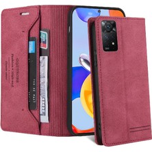 BDT Boutique Uyumlu Redmi Not 11 Pro 4g Cüzdan Kılıf Kickstand Premium Deri (Yurt Dışından)