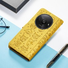 BDT Boutique Xiaomi Redmi A3 Darbeye Kapak Kapak Için Kılıf Kısa Kayış Deri Kılıf (Yurt Dışından)